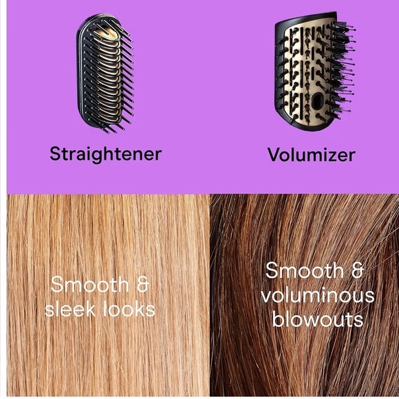 Conair InfinitiPRO DigitalAIRE Drying Wand in Navy & Gold - Picture 6 of 7